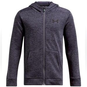 UA - Boys' Armour Fleece® Full-Zip, Size Youth Medium